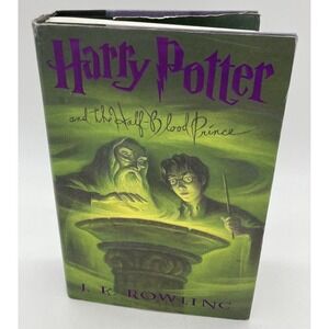 2005 Harry Potter Half Blood‎ Prince First Ed Print Error Hard Cover Dust Jacket